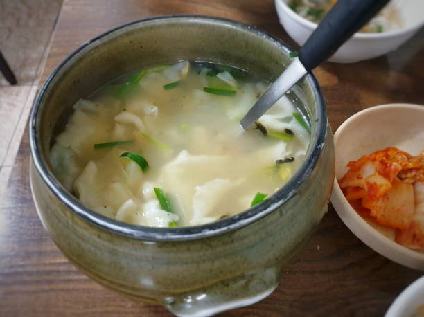 istock Korean Food, Sujebi 1360656168
