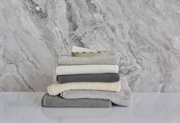 istock luxury bathroom interior decoration with bath tub 1360659741