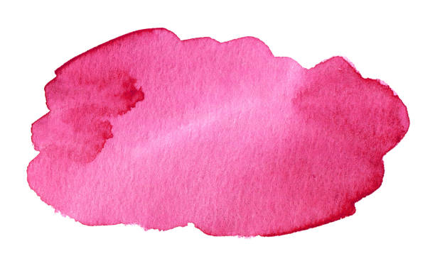 istock Pink watercolor background, artistic element for banner, template, print and logo 1360671362