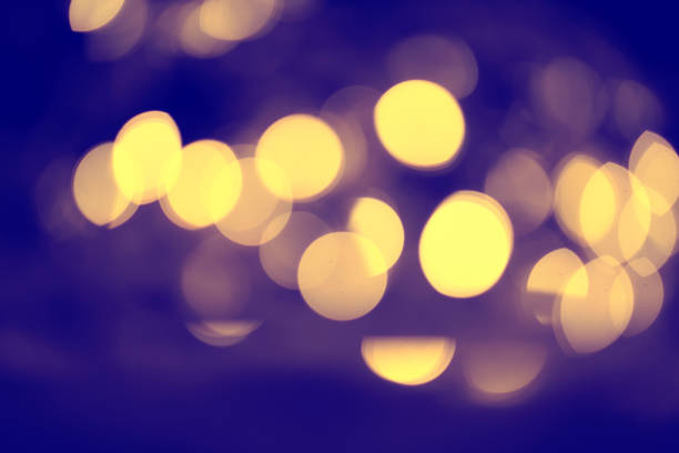 istock Blurred abstract background lights, beautiful Christmas. 1360679750