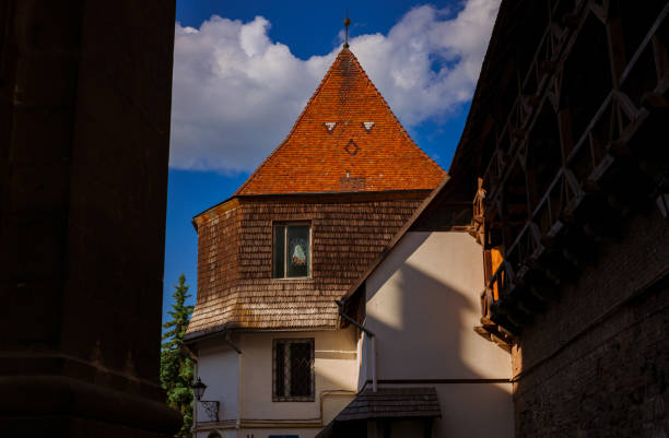 medieval central Europe building architecture object of monastery campus complex ordinary landmark photography view