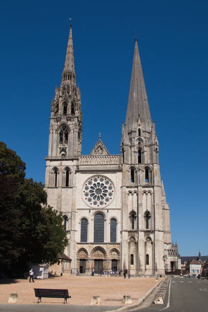 istock Cathedral Notre-Dame de Chartres in Chartres,France 1360681065