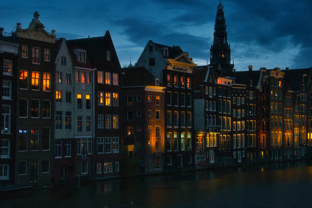 istock Sunset in Amsterdam City 1360682016