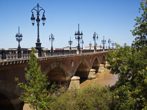 istock Bridge Pont de Pierre in Bordeaux,France 1360682192