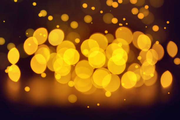 istock Blurred abstract background lights, beautiful Christmas. 1360682219