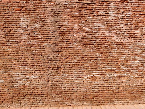 old red brick pattern background