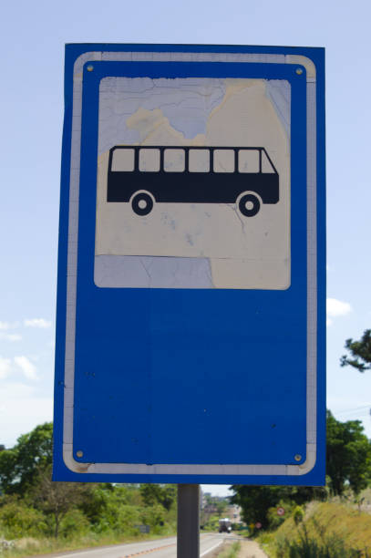 istock Traffic sign indicating bus stop 1360697410