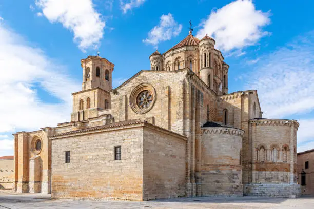 Cathedral of Toro in the province of Zamora, Spain.Colegiata de Santa María la Mayor.