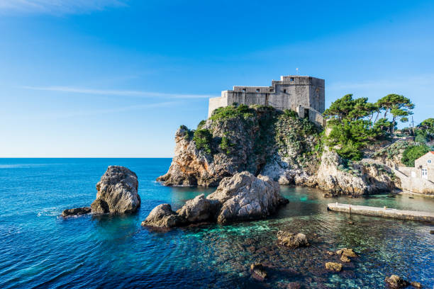 Fort Lovrijenac or St. Lawrence Fortress, often called \