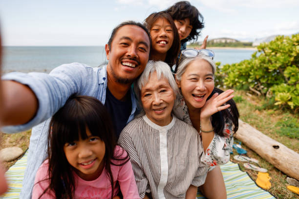istock Family selfie moment 1360718300