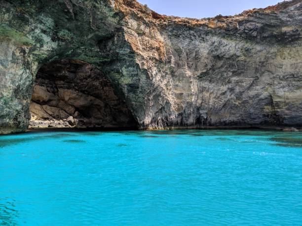 istock Turquoise Blue Water Cliff Malta/Gozo 1360726089