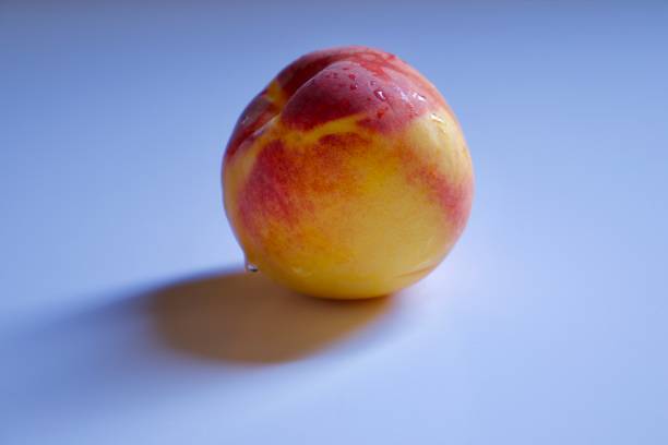 istock Close Up Of A Nectarine 1360752208