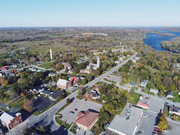 istock Aerial view Hastings, Canada 1360757411