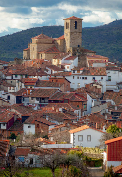 istock Hervas hamlet north side view, Extremadura, Spain 1360797045