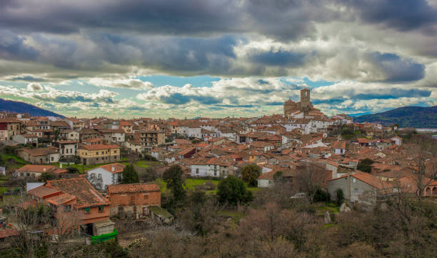 istock Hervas hamlet north side view, Extremadura, Spain 1360797047