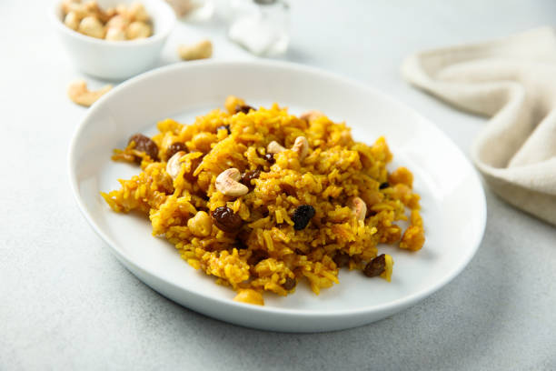 istock Rice with raisins and cashew 1360799500