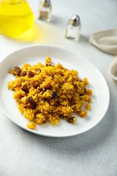 istock Rice with raisins and cashew 1360801581