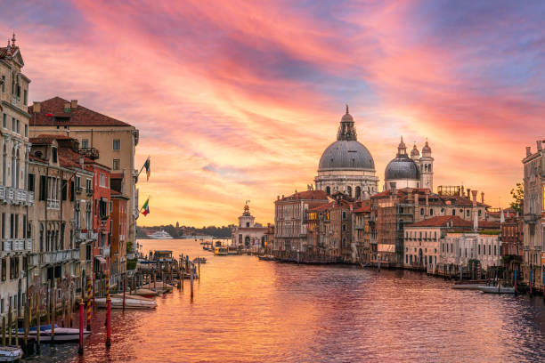 istock the Grand Canal sunrise,venice 1360802112