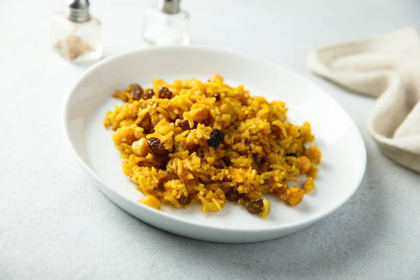 istock Rice with raisins and cashew 1360803264