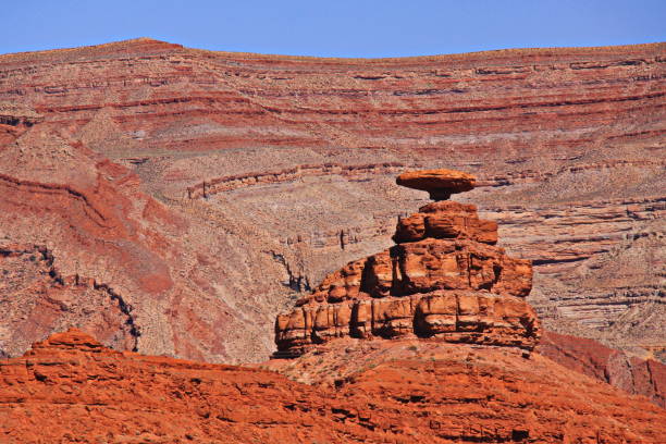 istock Mexican Hat in Utah in the USA 1360803276