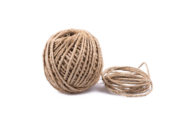 istock Ball of string isolated on a white background 1360816368