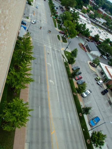 istock A unique angle of a paved road in Oklahoma 1360819658