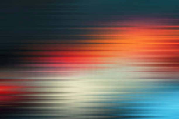 istock illustration of color abstract background with blurred magic neon light spots. 1360822251