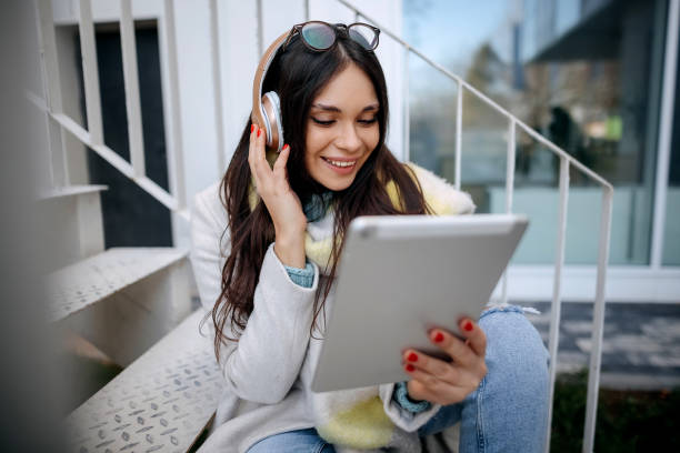 istock Young business woman 1360829220