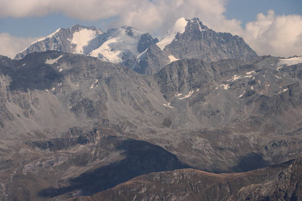 alpenriesen - biancograt stock-fotos und bilder