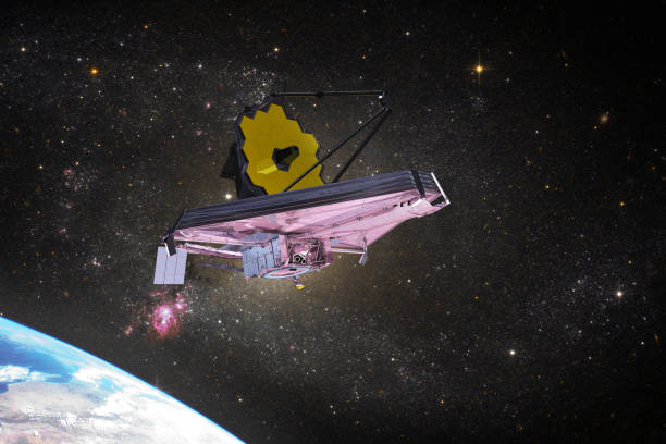James Webb Space Telescope stock photo