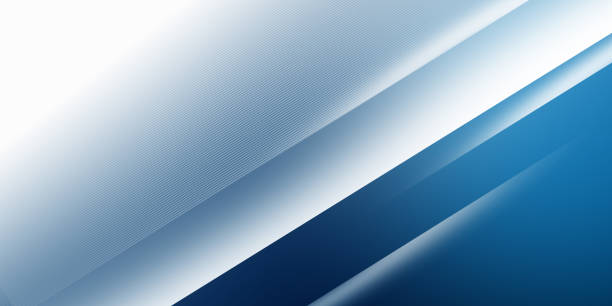 istock Modern Simple Blue White Abstract Background Presentation Line Design for Corporate Business and Institution 1360837757