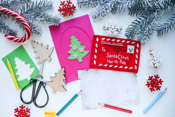 istock Letter to Santa Claus 1360853104