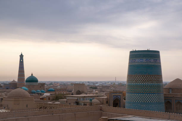 istock Gloomy Day Khiva Panorama 1360874095