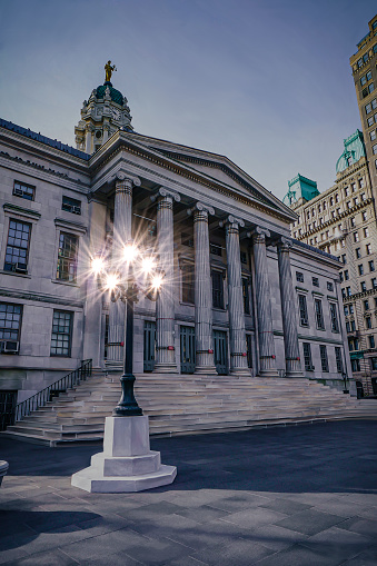 New York County Supreme Court in New York City, NY, USA