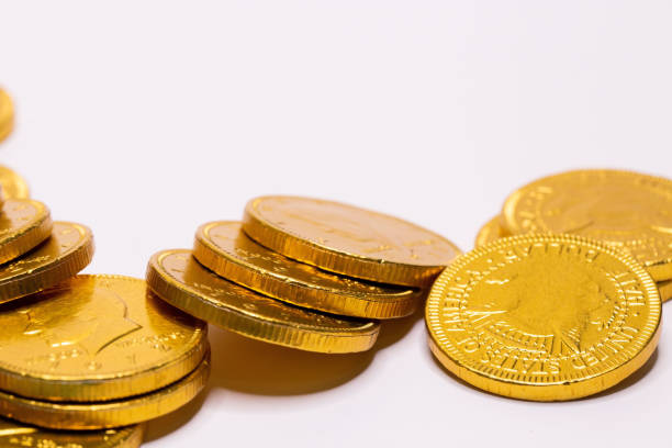 istock American Gold Coins 1360896832
