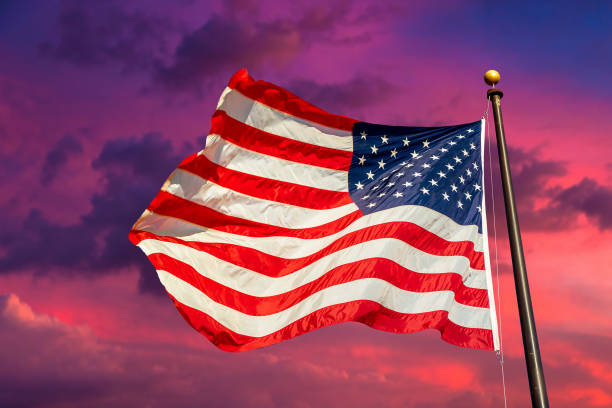 istock USA flag waving 1360897556