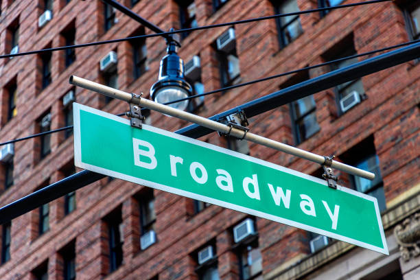 Directional sign in New York City