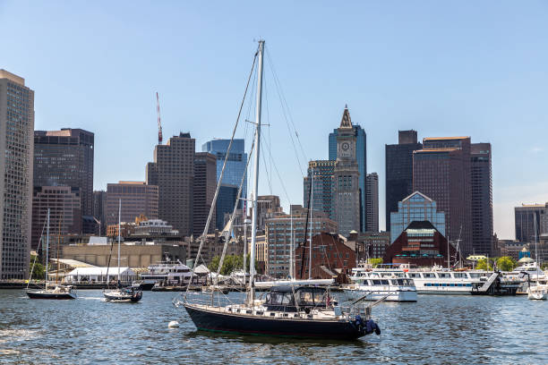 istock Boston cityscape, USA 1360905820