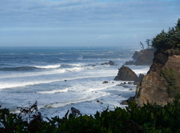 istock View of Rocky Cliffs at Cape Arago in Oregon 1360906851