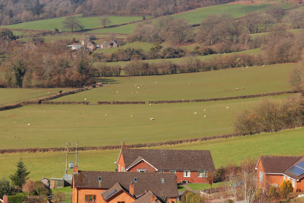 istock Herefordshire hills and valleys basking in the winter sun 1360921726