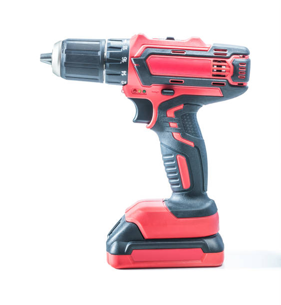istock red cordless drill driver electric screwdriver isolated on white background 1360923793