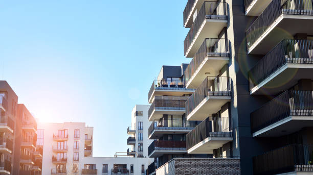 istock Abstract fragment of contemporary architecture. 1360925623