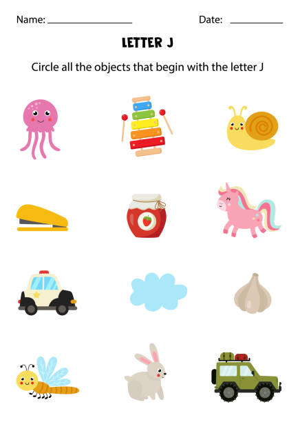 Words Begin With Letter J Illustrations, Royalty-Free Vector Graphics &  Clip Art - iStock