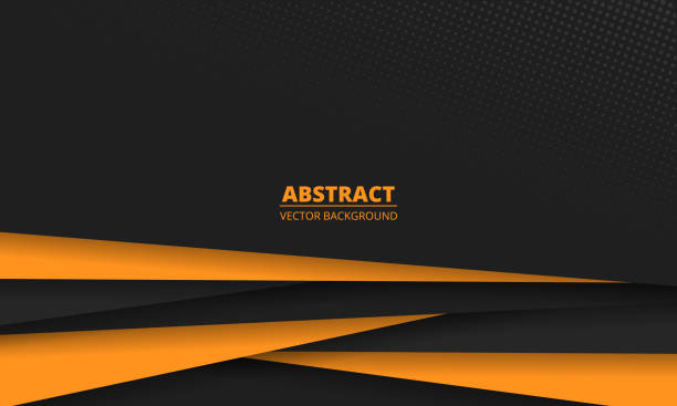 Orange And Black Abstract Background Illustrations, Royalty-Free Vector  Graphics & Clip Art - iStock