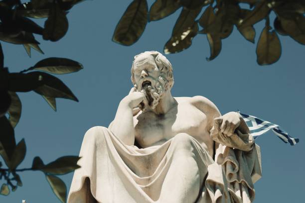 istock Statue of the ancient Greek philosopher Socrates in Athens, Greece. 1361017932