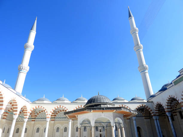 istock Inspired by Ottoman architecture, the Great Camlica Mosque, Istanbul, Turkey (Turkish: BÃ¼yÃ¼k Camlica Mosque). 1361018229