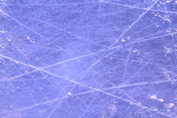 istock Ice rink at the stadium. Close-up. Background. Texture. 1361026033