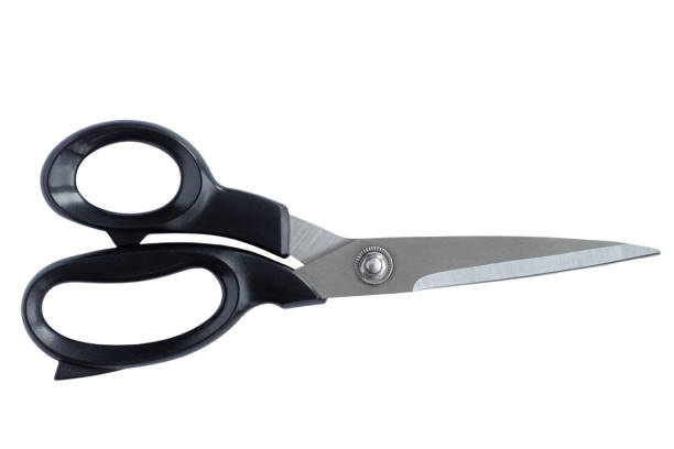 istock Scissors, insulated, on a white background. A tailor's working tool. Scissors for sewing and needlework. Sewing equipment 1361071808