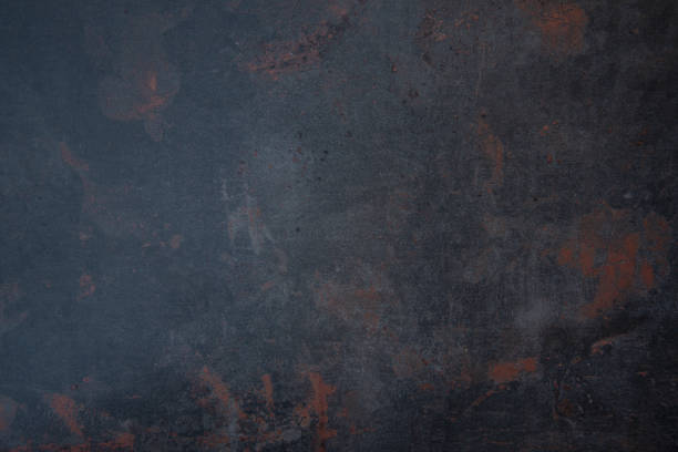 istock Image of black metal ground texture . Image suitable for the black background 1361074672