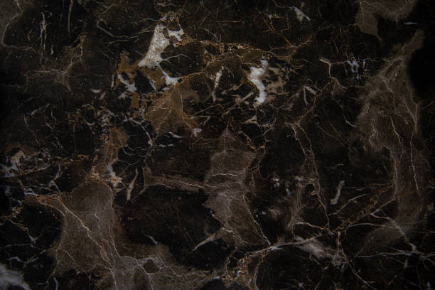 istock Image of black marble ground texture . Image suitable for the black background 1361074714